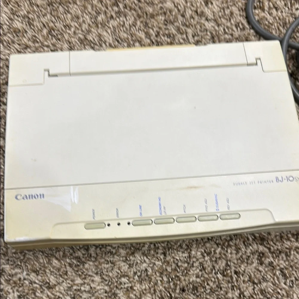 Canon BJ-10sx Printer in Cream